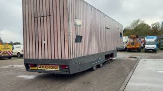 Semi-remorque porte-voitures Fruehauf Woon trailer - Race trailer - Car transport - Camper à vendre - Image 4 | Autoline TG Semi-remorque porte-voitures Fruehauf Woon trailer - Race trailer - Car transport - Camper | Image 4 - Autoline