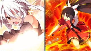 Kadenz Fermata//Akkord:Fortissimo (PC) - Battle 1 - Freya VS Mikoto *SV Ending*