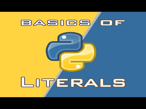 Basic Literals In Python Python Tutorial For Beginners