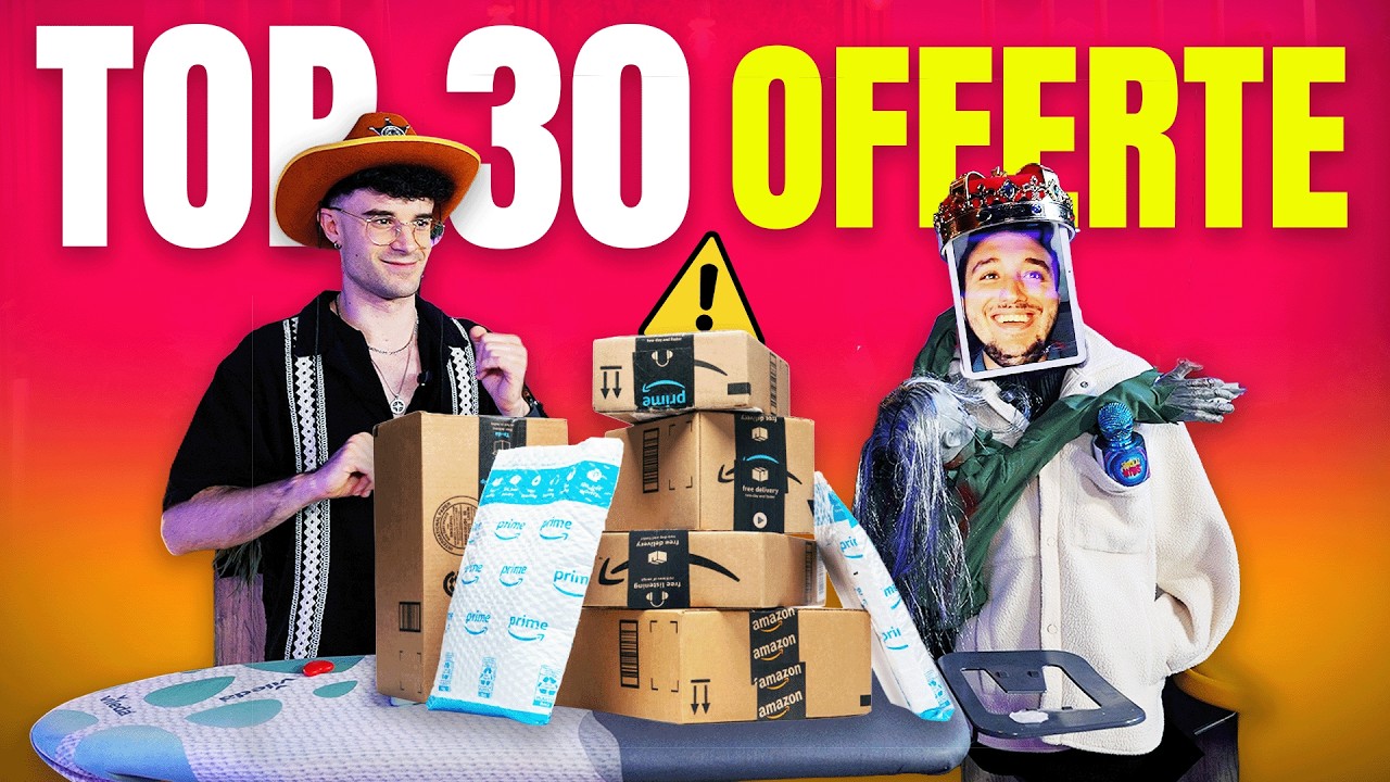 IL GRAN RITORNO DI DANIELO DI TRIPPODO 🥳 ECCO LE TOP 30 OFFERTE AMAZON DELLA FESTA PRIME! 🤑