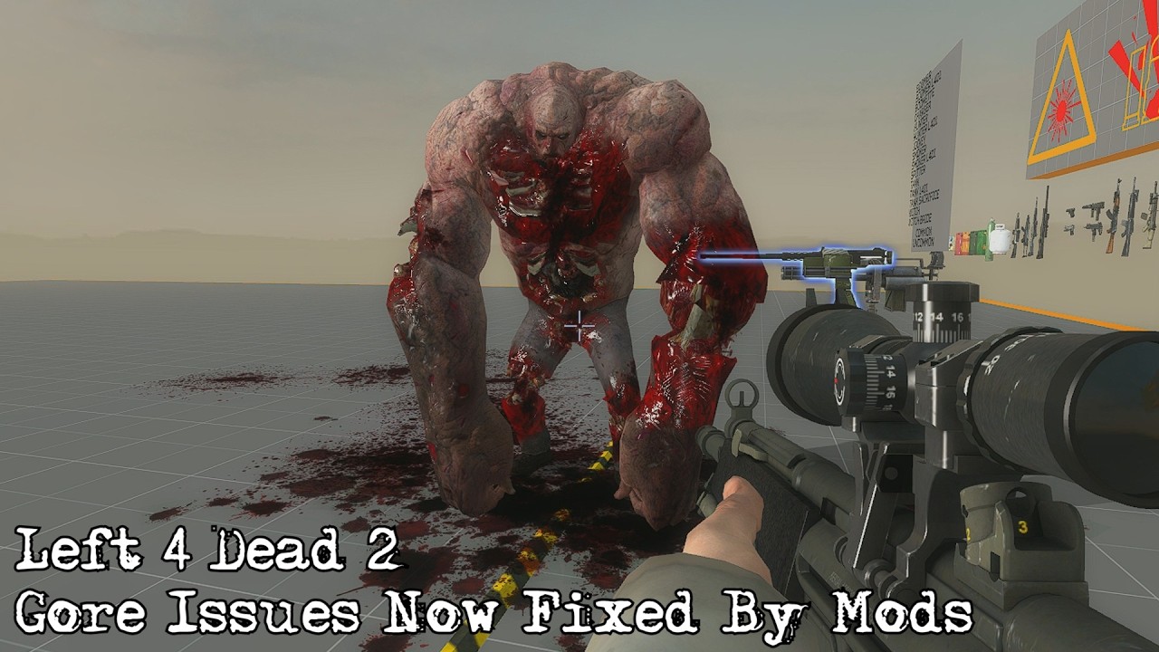 Left 4 Dead 2 - Gore Issues Now Fixed By Mods