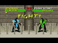 Mortal Kombat 1 Snes Sub Zero Vs Reptile