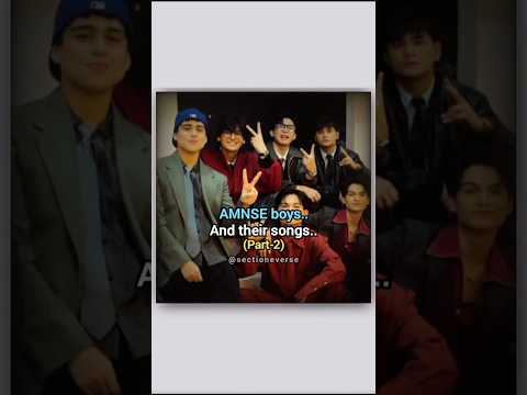 Amnse boys and their songs..  #amnse #sectione  #rory #kiko #calix #keifer #shortsfeed