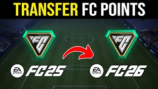 FC 26: How to Transfer FC Points from FC 25 (EASY)