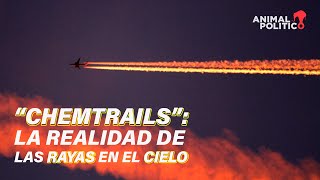 ¿Qué son esas rayas blancas que vemos en el cielo