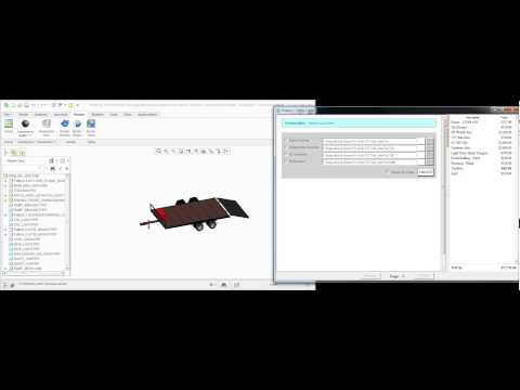 PTC Utility Trailer demo