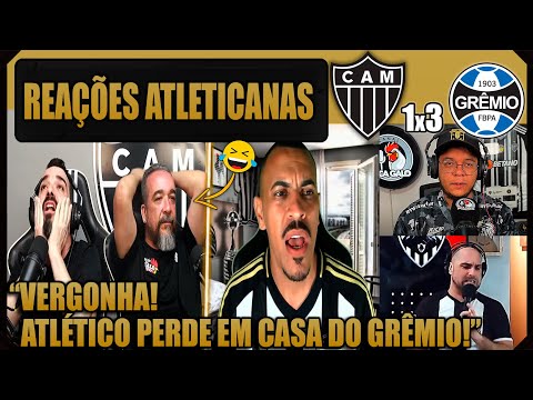 REAÇÕES dos ATLETICANOS - ATLÉTICO MG 1x3 GRÊMIO - BRASILEIRÃO 2025 - VAMOS RIR DO GALO!