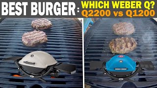 WEBER Q BATTLE: BURGERS - Q1200 vs Q2200 Comparison - Which Makes It Better?