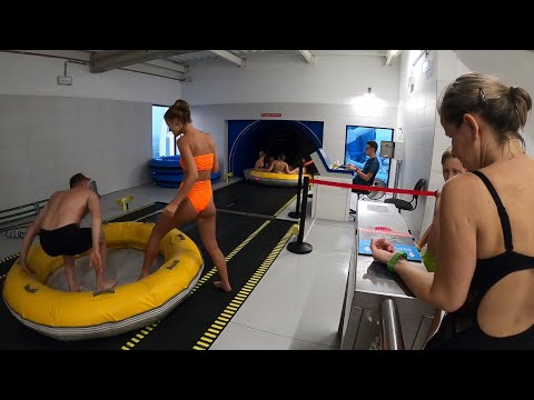 AquaSpinner in Aquapark Reda - First Europe's Rotating Waterslide - Extreme Watertube | GoPro Hero10