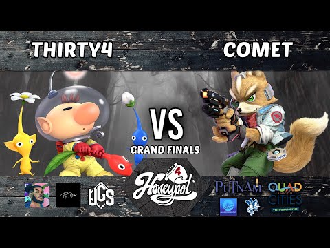 Honeypot 4 - Grand Finals - thirty4(Olimar) Vs. Comet(Fox)