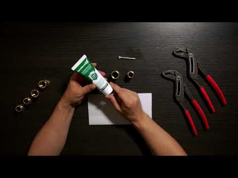 Миниатюра изображения товара Фиксатор резьбы РегионСпецТехно Сантехмастер Гель / 61045 (35г, зеленый)