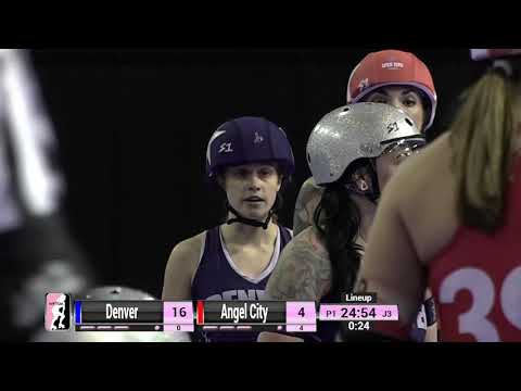 Denver vs Angel City - 2019 International WFTDA Championships Game 8