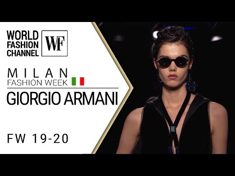 Giorgio Armani | Fall-winter 19-20 | Milan fashion week