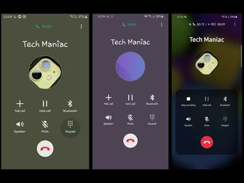 Samsung's One UI 1.1 vs One UI 2.5 vs One UI 3.1 Incoming Call