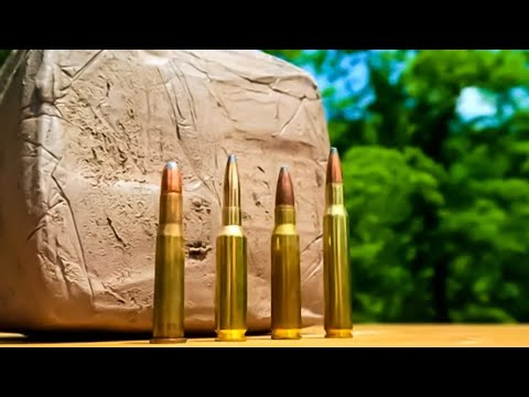 30-30 vs 6.5 creedmoor vs 308 vs 30-06 - Shooting Clay