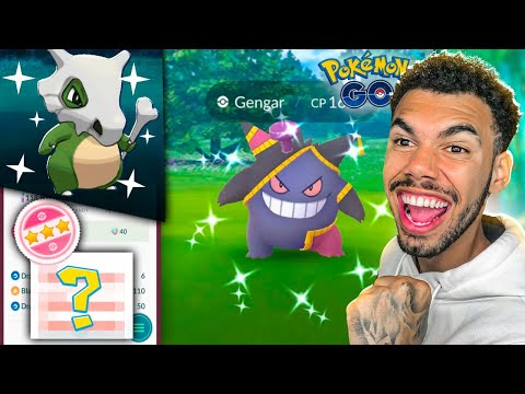 PEGUEI O SHINY ERRADO E ZEREI O EVENTO DE HALLOWEN - POKEMON GO | Cris |