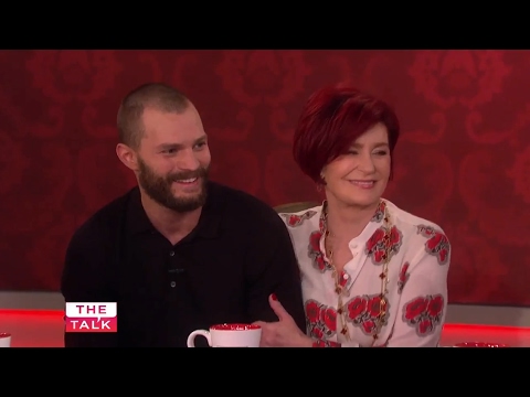 Jamie Dornan surprises Sharon Osbourne on The Talk