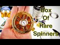 HUGE BOX OF RARE FIDGET SPINNERS! Wait Till You See These!!  👊🏻 + 5 Giveaways