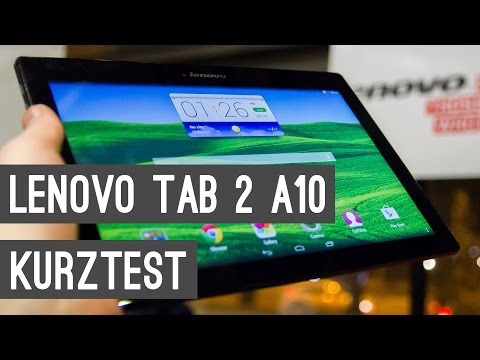 Lenovo Tab 2 A10 Kurztest + Hands On | Deutsch