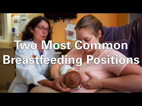 Breastfeeding Tips: Common Breastfeeding Positions