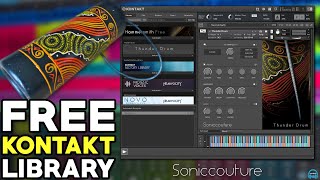 Video thumbnail for FREE KONTAKT LIBRARY - Soniccouture THUNDER DRUM by BenoniStudio
