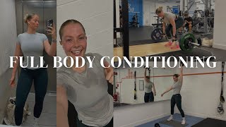 INTENSE METCON WORKOUT | full body conditioning, very sweaty and very tiring lol