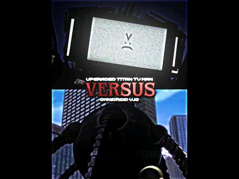 Titan Tv Man VS Omnidroid V.10 #skibiditoilet #theincredibles