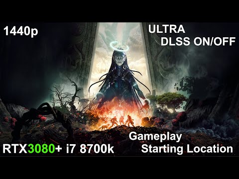 Remnant 2 | Benchmark | 1440p | RTX 3080+ i7 8700K | ULTRA+DLSS ON/OFF | Starting location gameplay