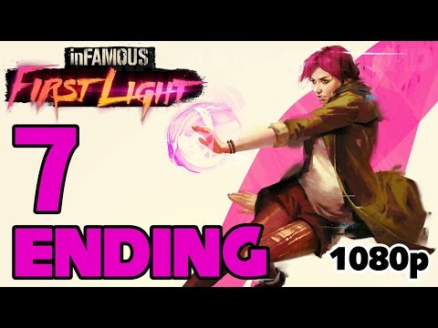 inFAMOUS First Light [ENDING] Walkthrough PART 7 [1080p] No Commentary TRUE-HD QUALITY