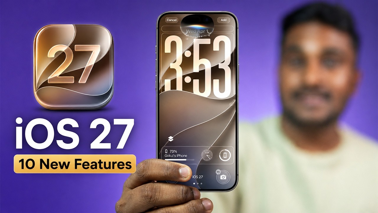 iOS 27 😲Official 10 New Features & Changes🔥!