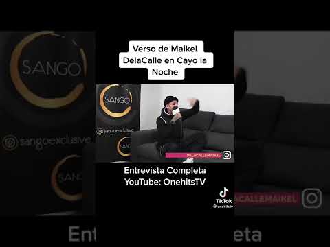 Maikel Delacalle - Cayó la noche (Su verso que nunca salió)