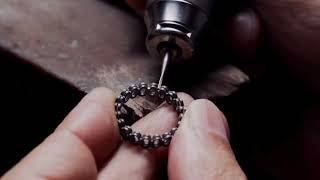 Eternity Band Making Process- Oval Cut Moissanite