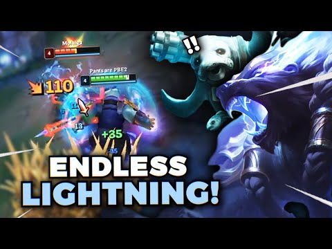 *NEW* REWORKED VOLIBEAR ON URF IS HILARIOUS!! ENDLESS LIGHTNING + BITE SUSTAIN! - League of Legends