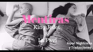 Mentiras - King Jedet  - Lyrics / Letra - (Audio Official)