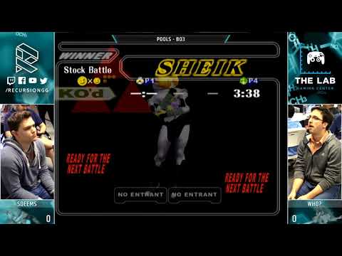 NaCl February '18 - SDeems vs Who - Pools