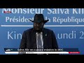 South Sudan S President Salva Kiir On A Peace Mission In DRC