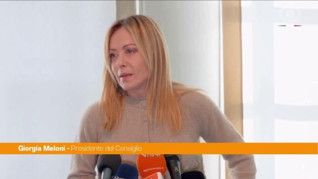 Meloni "Eventuale presenza in Groenlandia è da discutere in ambito Nato"