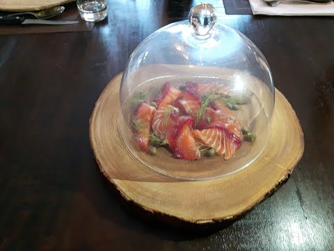 How to present home cured smoked salmon