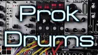 Video thumbnail for Prok Modular Eurorack Drums // 4HP 12-bit DSP Percussion ... ACE! by DivKid