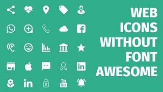 Web Icons with No External Libraries! (🙅 No More Font Awesome)