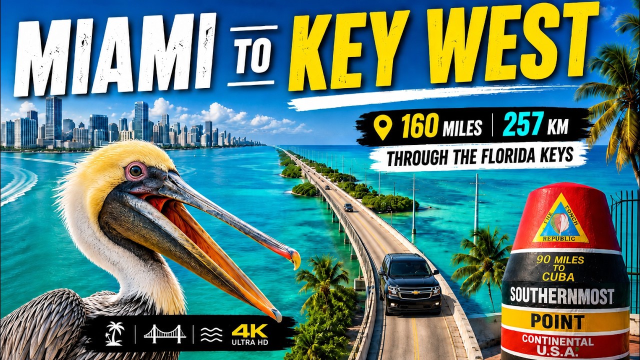 4K A Full Day Trip at Florida Keys thumbnail