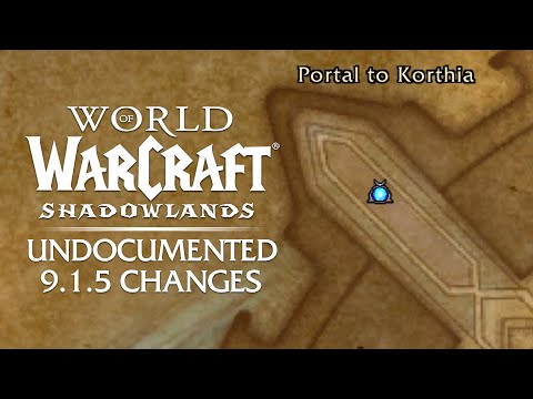 11 Undocumented Changes Coming in Patch 9.1.5 | Shadowlands
