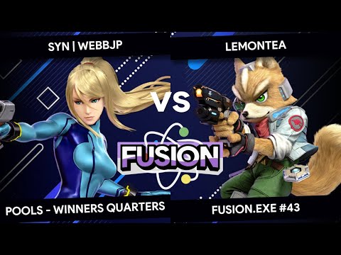 Fusion.exe #43 - WebbJP (Fox, Zero Suit Samus) vs LemonTea (Fox) - Pools - Winners Quarters