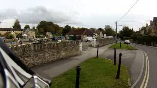 preview picture of video 'A Ride Through Bradford-on-Avon, Wiltshire'