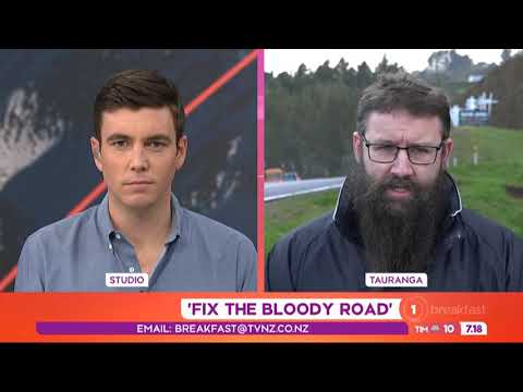 Matthew Farrell on TVNZ Breakfast: Monday 3rd September 2018.