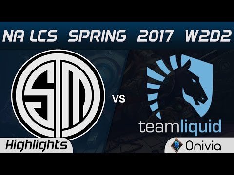 TSM vs TL Highlights Game 3 NA LCS Spring 2017 W2D2 Team Solo Mid vs Team Liquid