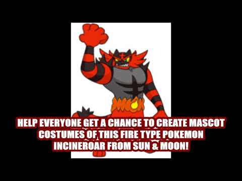 Help Everyone Suggest Ideas To Create Mascot Costumes Of The Pokemon Incineroar #pokemon #shorts