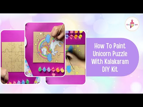 Unicorn Wooden Puzzle