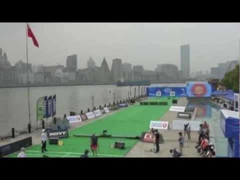 Shanghai Archery World Cup: Rec. Wom. Ind. Bronze Medal KOR vs USA (2012)