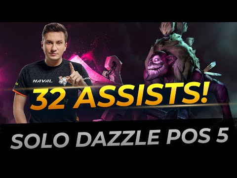 Dazzle Hard Support by Solo | Full Gameplay Dota 2 Replay
